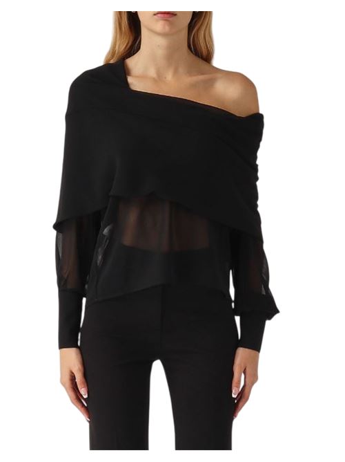 Blusa nera walker Pinko | 104462-A21F.Z99